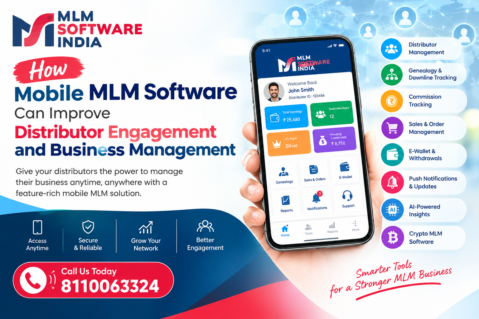 How Mobile MLM Software Can Improve Distributor Engagement and Business Management
